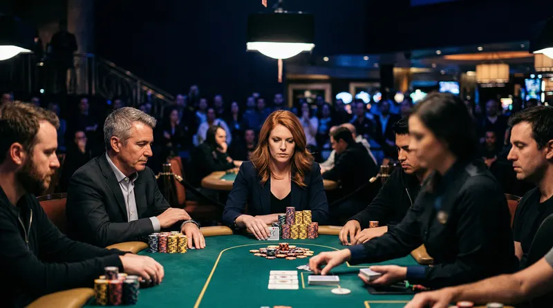 Illustration: Poker final table